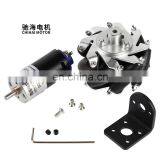 Chihai Motor 65mm Wheel Coupling Kit GM25-370k Low Noise DC6V 12V 24V Wall Climbing Car Motor WPL B-14 for DIY Smart Robot thumbnail-1