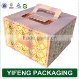 Customized Top-selling White Cardboard Cup Cake Box With Transparent Clear Window thumbnail-3