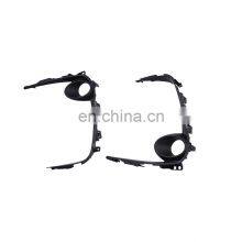 Black Front Foglight Covers Fog Lamp Cover Bezels Fit for Toyota Corolla 2019 EU thumbnail-2