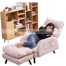 modern living room furniture wood folding tatami sofas chair foldable reclining living room lounge chair