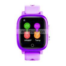 Wearable Devices 4G Sim App IPS TFT Touch Screen OEM Customize HR&BP Kids Smart Watch App With Gps Track