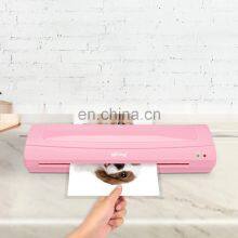 Factory Hot Sales A3 A4 Photo Automatic Electric Plastic Film Hot Cold Pink Laminating Machine thumbnail-2