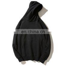 Custom Design High Quality Sublimation Men's Hoodies Custom Logo 100% Cotton Oversized Plain Pullover Thick Heavy Fleece Jumper thumbnail-5