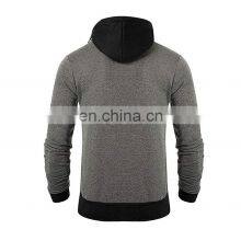Sleeveless Hoodies 100% Cotton Gym Sports Hoodie Wholesale thumbnail-3
