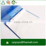 Eco-friendly Hard Cover pp Plastic a4 Size 2d Ring Clip Clear File Folder thumbnail-1