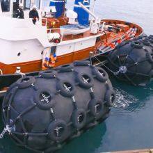 Ship To Ship Pneumatic Boat Rubber Fender With Tyre Chain Net thumbnail-5