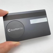 Laser Stainless Steel Sublimation Gold Rfid NFC Business Blank Chip Custom Credit Cards Blank Metal Credit Magnetic Stripe Card thumbnail-5