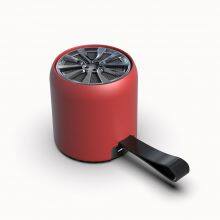 OEM New Mini Small Speakers With TF FM Aluminum Alloy Shell Wireless TWS BT Portable Speaker thumbnail-4