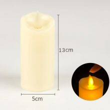3-Piece Glass Jar LED Flameless Candles, Remote Control & 5 Timer Modes, Perfect for Tabletop Decor thumbnail-3