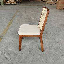 Solid Wood Small Chair, Customizable Style and Color thumbnail-3