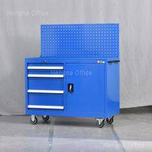 Hengna ZG-050 Heavy Duty Mobile Tool Cart With Drawers and Lock | Easy to Push, Efficient Tool Storage for Workshop thumbnail-3