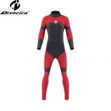 One Piece Watersuit Long Sleeve Fullset Swimming in Cold Water Superflex Neoprene Clothing thumbnail-2
