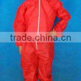 Disposable PP/SMS/PE Coated PP/Microporous Coverall Overall Suit thumbnail-1