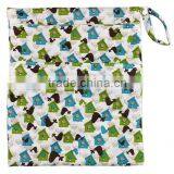 Fast Shipping Reusable Cloth Diaper Wet Bags With Waterproof TPU