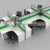 Modern L Shape Power 8 Person Partition Workstation (SZ-WSB390)