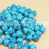 Sedex Audited Factory 2 Pillar Painted Wood Beads thumbnail-2