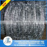 good hinder efficiency heat treated anti-theft barbed wire mesh