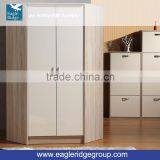 Modern Home Use High Quality Kanya 2 Door Corner Wardrobe