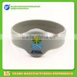 Logo Printed Rfid 13.56mhz Silicon Bracelet for Party Access Control thumbnail-4