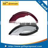 2.4G Snap-in Transceiver Fold Wireless Mouse Cordless Mice USB Folding Mouse Black thumbnail-3