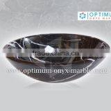 BLACK ZEBRA MARBLE SINK - -002