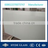 China tempered acid etched glass sand blasted glass frosted glass price