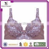 Made in China Plus Size Young Women Embroidery women stylish bra and underwear