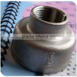 CF8M SS Pipe Fitting / 11/2" x 3/4" Red Socket Banded Female Thread