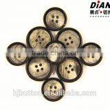 Dian Eco-Friendly Laser Colored Shirt Horn Buttons Bulk thumbnail-1