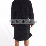 Wholesale Warm Winter Men's Thick Fleece Bathrobe thumbnail-2