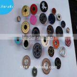 Anti-brass Metal Shank Button With LOGO