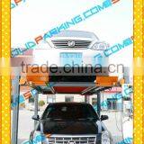 Four Post Anti-Skid Ramp and Platform Anti-Fall Locks Emergency Stop Button Smart Car Platform Lift