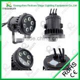 Outdoor Lighting Garden 6PCS 10W RGBW 4IN1 Equipment Producting Led Ip65 Mini Par Light