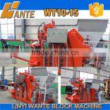 WT10-15 Mobile Concrete Block Making Machine for Sale