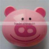 TH003 New Chinese Product Wall Pink Pig Cartoon Toothbrush Holder With Suction Cup thumbnail-1