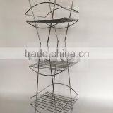 Bathroom Shower Corner Caddy Basket / With Chrome