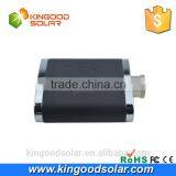 2016 Sale Promotion Led Indicate and Faux Leather CE ROHS Power Bank/10800mah Flask Power Bank With Electronic Products Quality Choice thumbnail-3