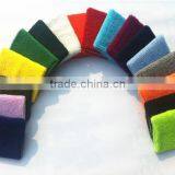 Quick-drying Sweat Absorbing Polyester Cotton Wristbands Wholesale
