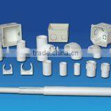 White Color Pvc Electrical Pipe for Conduit Wiring