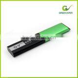 Good news!!! Green Vaper new product Gas Gum ecig with USB passthrough micro hot sale in Alibaba