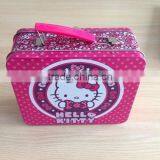 Custom Canned Food Pakistan Wholesale Tin Lunch Box Handle Tin Boxes