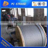 NF A35-035-2001 12.5mm Hot-dip Zinc-coated PC Steel Strand Wire