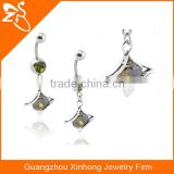 Free sample belly rings High quality piercing body jewelry