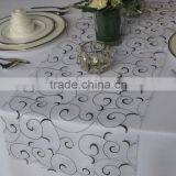 Fashion Embroidered Organza Table Runner thumbnail-1
