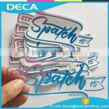 Custom Quality Waterproof Clear PVC Sticker Paper Sheet Printing Kiss Cut Ttransparent Vinly Sticker Label Quality Choice