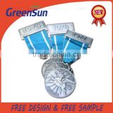 Supreme Quality hot sell silver race medal