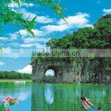 Chinese Wallpaper Chinoiserie Wallpaper Greatest Mountain Landscape Picture thumbnail-1