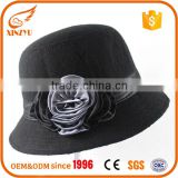 Custom womens formal fedora hats 100% wool felt hat women for sale                        
                                                                                Supplier's Choice