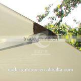 Outdoor Aluminium Giant Middle Pole Umbrella White Garden Parasol Cheap Price thumbnail-5