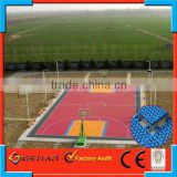 indoor price court floor basket ball in Guangdong